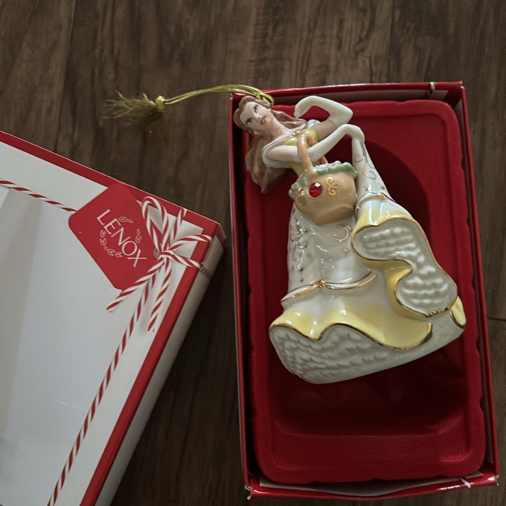 Lenox Belle Disney ornament rare